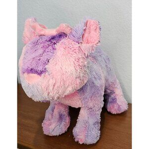 My Minky Co Plush Kitty Cat Tie Dye Pink Purple